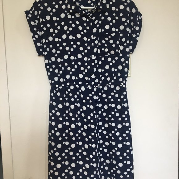 IMPRESS! Polka Dot Dress (Medium) Sleeveless Casual - Picture 8 of 8